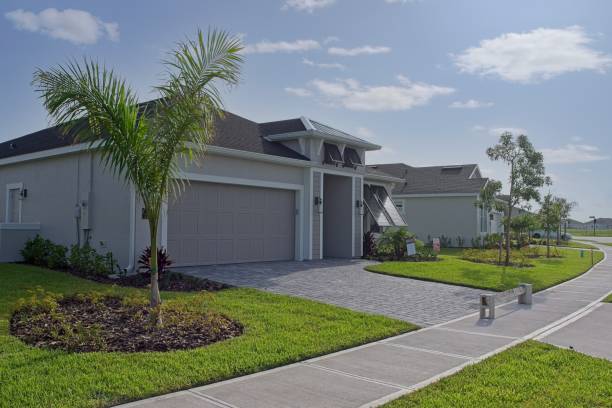 Permeable Paver Driveway in Shady Hollow, TX
